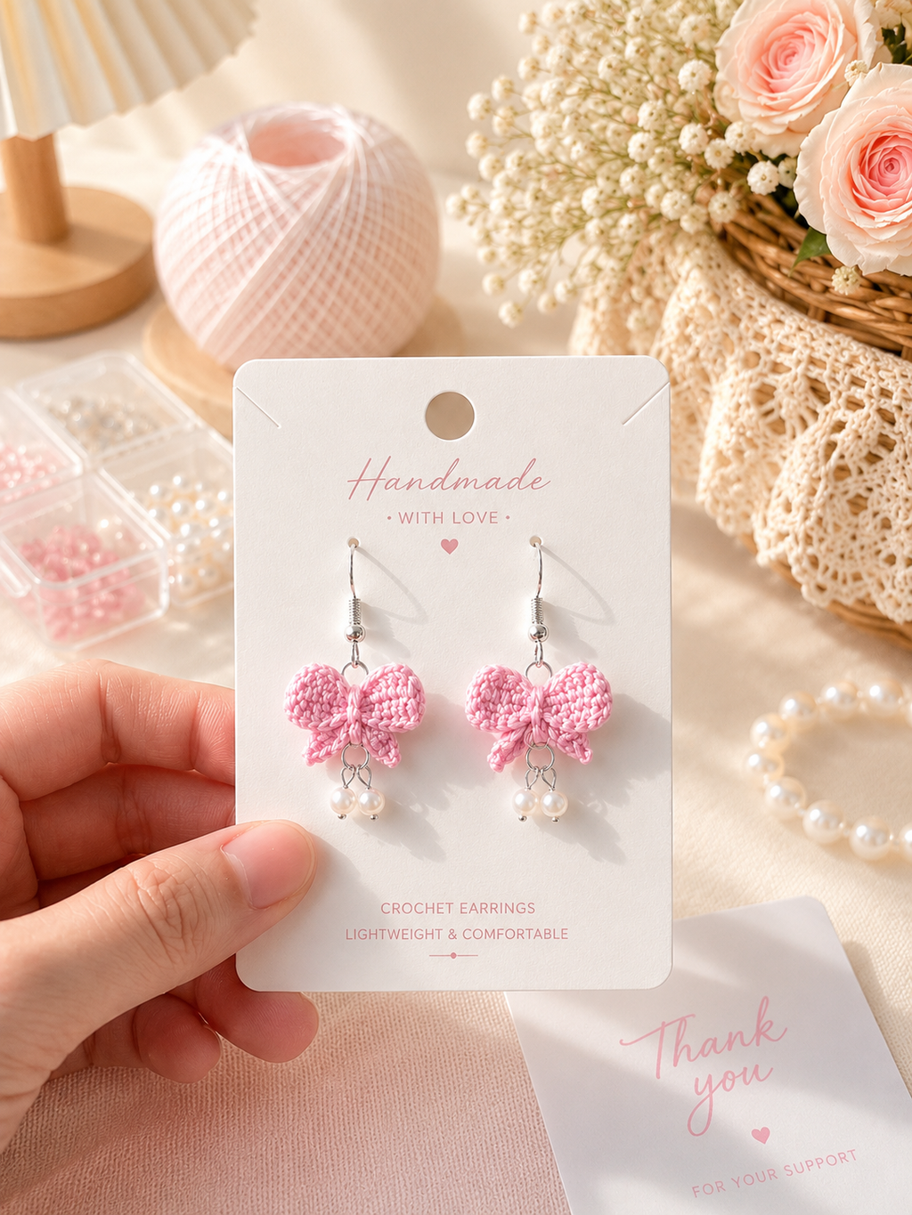 Handmade Crochet Earrings ✨