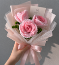 Handmade Crochet Roses Bouquet 🌸
Forever Flowers for Someone Special